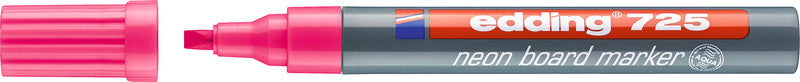 Edding Kreidemarker 725 – Keilspitze, 2–5 mm – Neonpink