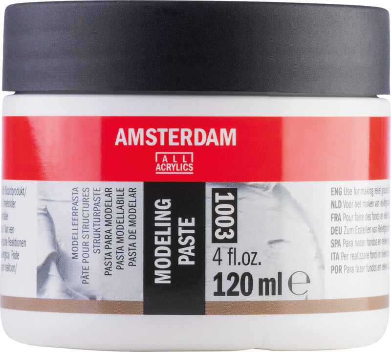 Royal Talens Modellierpaste 1003 – 120 ml – weiss – für Acryl, Öl & Leinwand