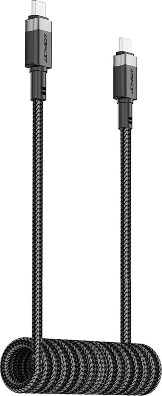 Acefast USB-C auf USB-C Kabel – 1,2 m – PD 60 W – Schwarz – für Universalgeräte