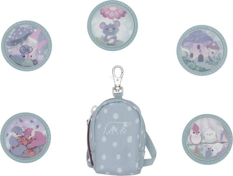Beckmann Magic Mags Zubehörset – 5-teilig – Forest Deer Dusty Mint – für Classic, Active Air FLX, Plus Air