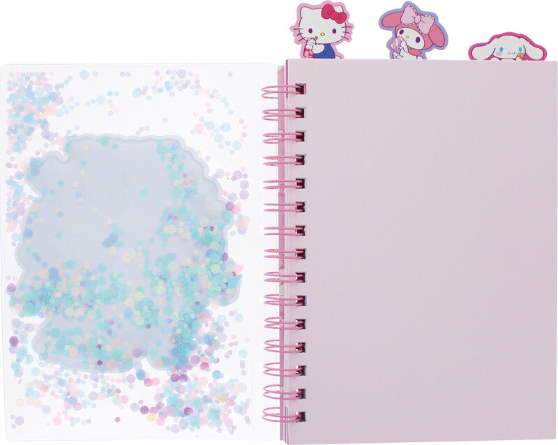 Kitty sweets Spiralbuch – A5 – Liniert – 192 Seiten – Doppelspirale, 3 Trennseiten, Mehrfarbig