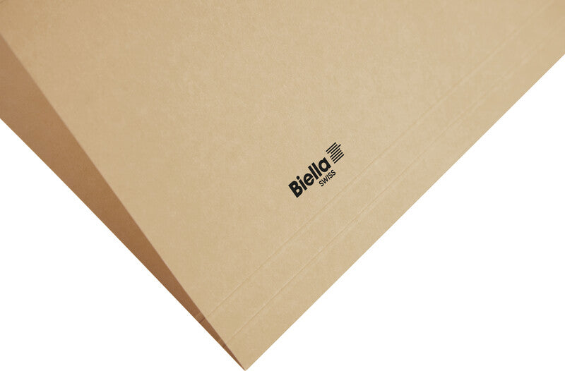 Biella Hängeordner für A4 – Karton, Olivgrün, 320 × 250 mm, mit Vordruck