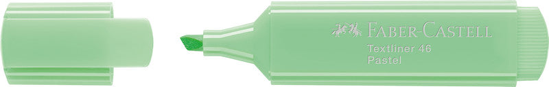 Faber-Castell 46 Pastell Textmarker Set 8 Farben – Keilspitze, 1–5 mm, nachfüllbar