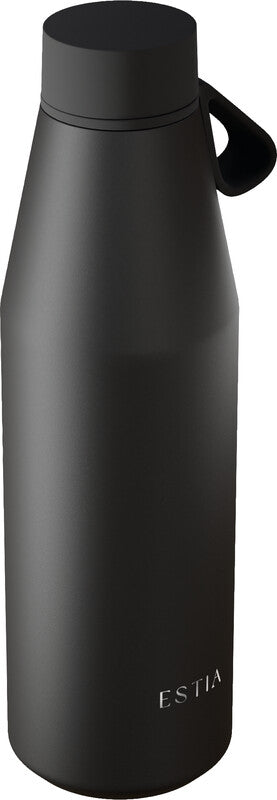 Estia Flow Isolierflasche 500 ml – Doppelwandig 12 h Heiss / 24 h Kalt, Edelstahl, Schraubdeckel