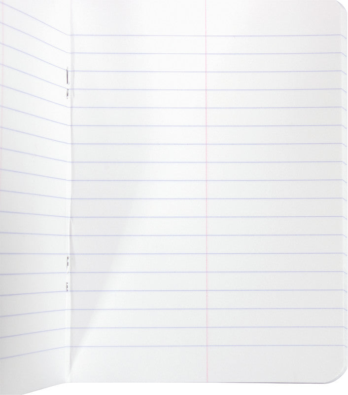 Clairefontaine Vokabelheft A6, liniert mit Mittellinie, geheftet, Karton, 64 Seiten, 90 g/m² – sortiert