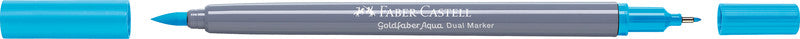 Faber-Castell Goldfaber Aqua Filzstifte, sortierte Strichbreite, 6 Farben