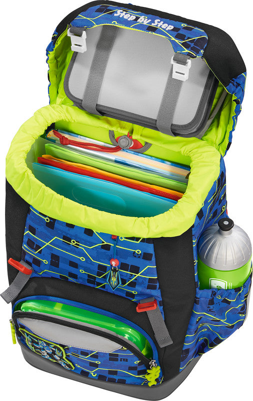 Step by Step Schulrucksack GRADE – Future Robot – Recycelte Materialien