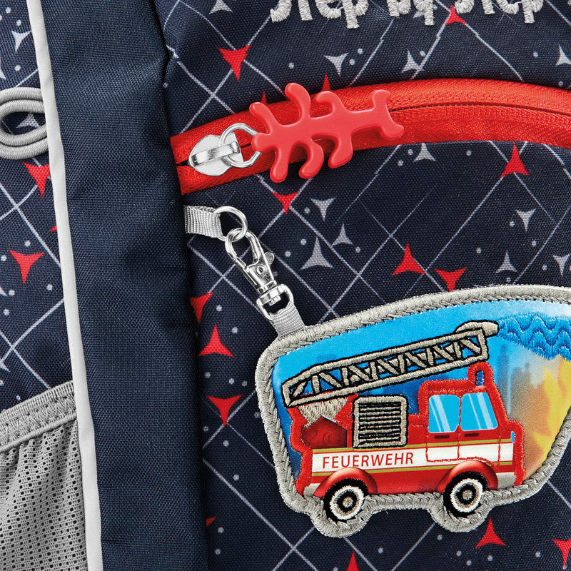 Step by Step Magic Mags Magnet-Applikation – Feuerwehrauto Finn – für Mini, Maxi