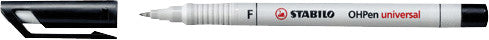 STABILO Non-Permanent-Marker – fein 0,7 mm – sortiert – 8er-Set – feucht abwischbar