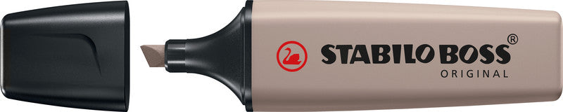 STABILO BOSS Original Textmarker warmgrau – Keilspitze, 2–5 mm