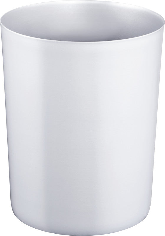 Zwingo Sicherheitspapierkorb – 20 l – Kunststoff, Lichtgrau – TÜV, mit Metallboden – Ø 280 × H 340 mm