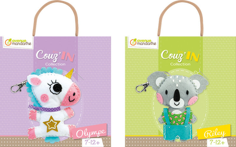 Avenue Mandarine Bastelset Nähen Koala Riley – 7–12 Jahre – 150 × 190 × 30 mm