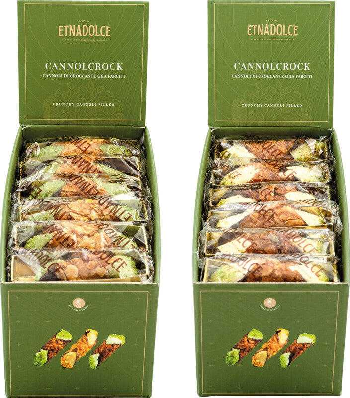 Etnadolce Cannoli – Pistazie, Display, 18 × 32 g (576 g)