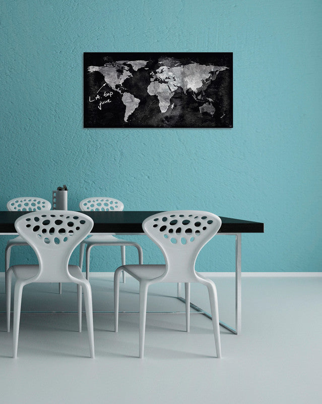 Sigel Whiteboard – 91 × 46 cm, Glas, magnetisch, Wandmontage, inkl. Magnete