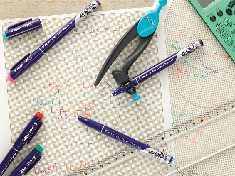 Pilot FriXion Fineliner 0,45 mm – grün