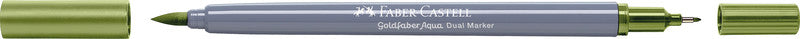 Faber-Castell Brush Pen Goldfaber Aqua – Pinselspitze – Sortiert – 6er-Set – Wasservermalbar