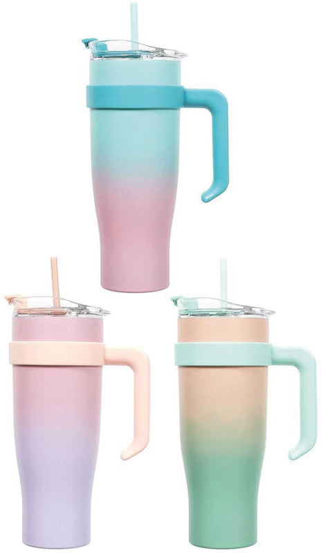 Noname Thermobecher – 1,2 l – Edelstahl, isoliert, Schraubverschluss – Rainbow