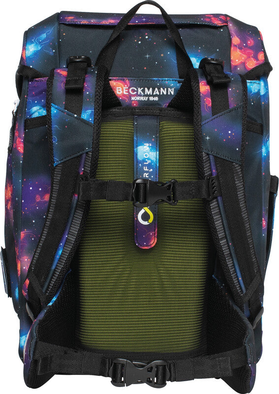 Beckmann Schulrucksack Plus Air – 6-teilig – Ninja Elements