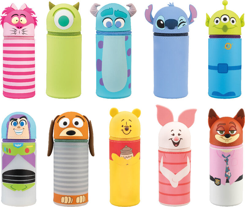 Disney Schlamperetui, Toy Story Alien, Mehrfarbig, Silikon, 7 × 18 cm