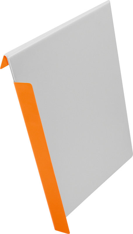 Biella Attraction Klemmbrett A4 Hoch/Quer – Karton, Magnetisch, Orange/Hellgrau