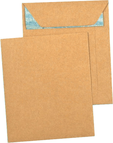 Goessler Zahltagstasche 105 × 125 mm, Haftklebung, Braun, 100 g/m²