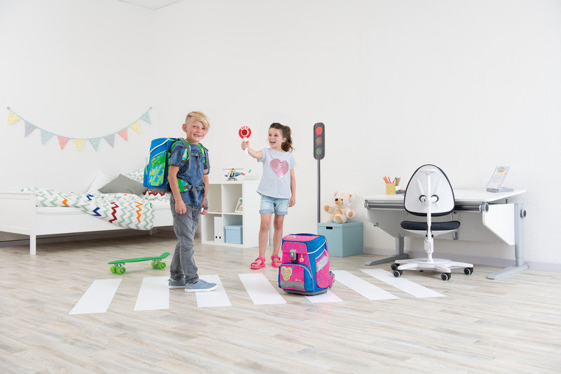 Step by Step Schulrucksack-Set Space Neon – 5-teilig – Star Catcher Juno – recycelter Bestandteil