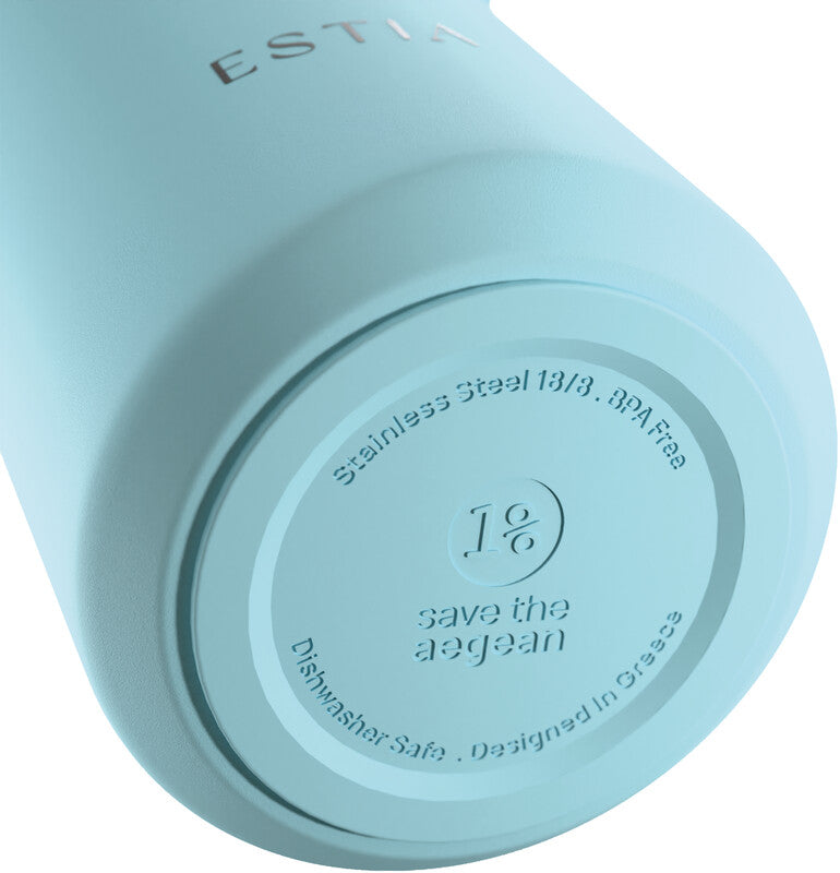 Estia Pulse Isolierflasche 500 ml – Doppelwandig, Edelstahl, Schraubdeckel
