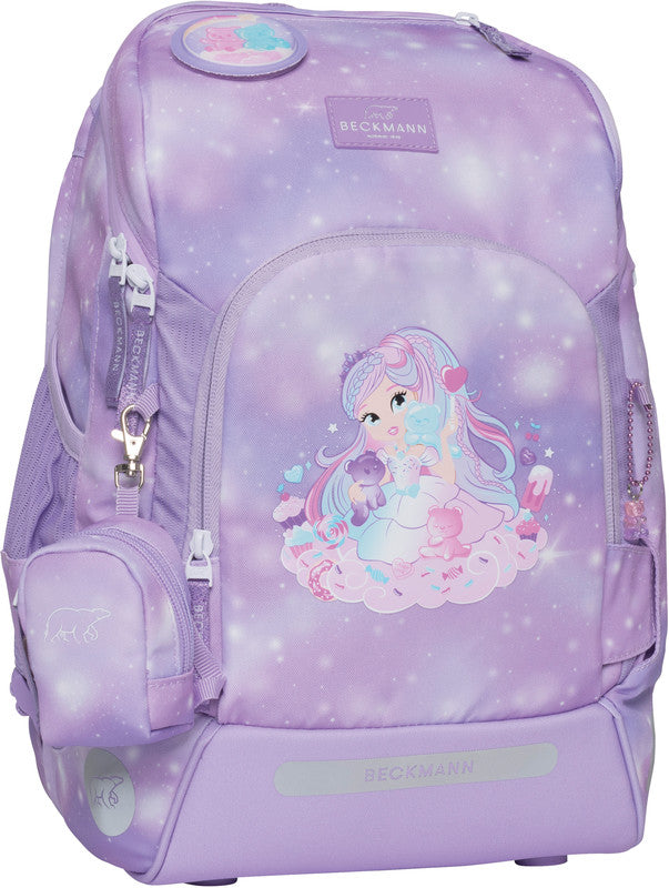 Beckmann Schulrucksack Active Air Flx – Candy – 26,0×39,0×22,0 cm – recycelter Bestandteil
