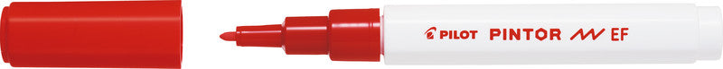 Pilot Pigment-Marker Pintor – Rundspitze 0,5-0,7 mm – Rot – deckend