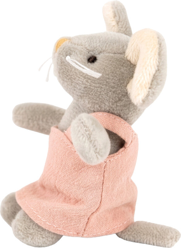 Egmont Plüschtier Maus Agathe – 9,0 cm – mehrfarbig
