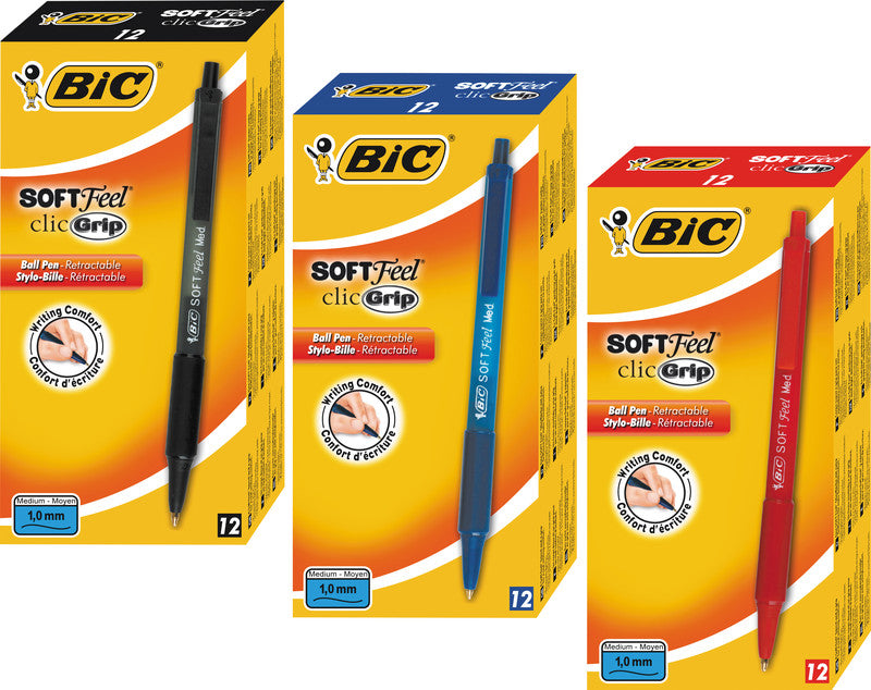 BIC Kugelschreiber – Schwarz, Kunststoff – 12 Stk.