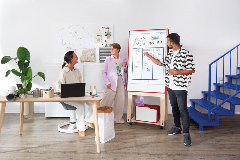 Edding Flipchart-Marker – sortiert – 6er-Set – nachfüllbar