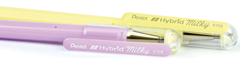 Pentel Gelschreiber – Violett, 0,4 mm, für dunkles Papier, Kappe