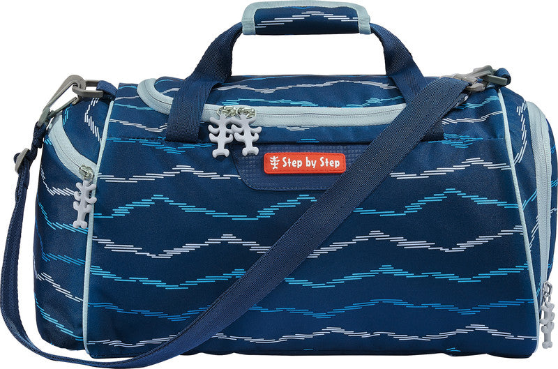 Step by Step Sporttasche – 13 l, Motiv Soccer Lars, mit Schultergurt, wasserabweisend, 38 × 20 × 23 cm