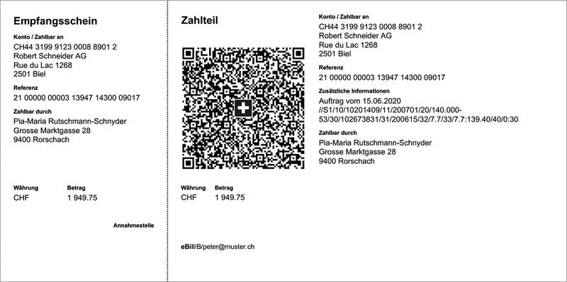 Dataform Formular – QR-Rechnung, 500 Blatt, A4