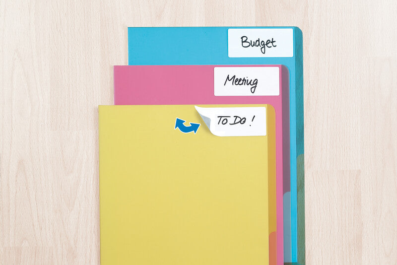 HERMA Schuletiketten – 13 × 50 mm, Abgerundete Ecken, 504 Stk, 24 Bogen, Papier, Ablösbar