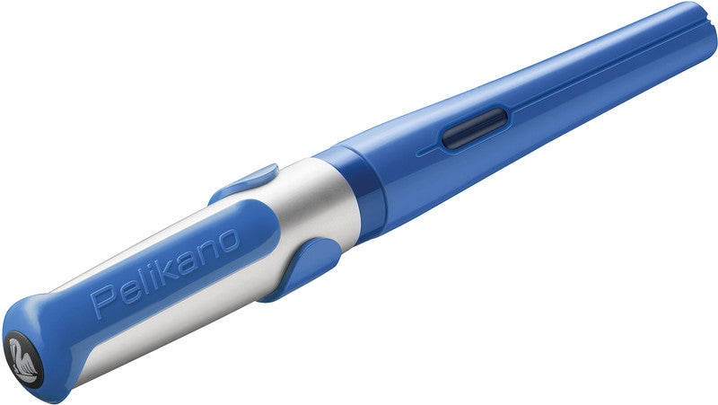 Pelikano – Federspitze L – für Linkshänder – Blau – Patronen