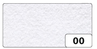 Folia Bastelfilz – Weiss – 300 × 450 mm, 1 Bogen, 3,5 mm