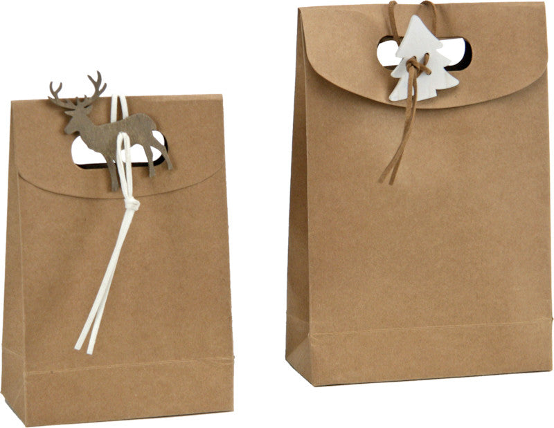 Stafil Geschenkbeutel – neutral – Papier, recyclingfähig – 150 × 190 mm