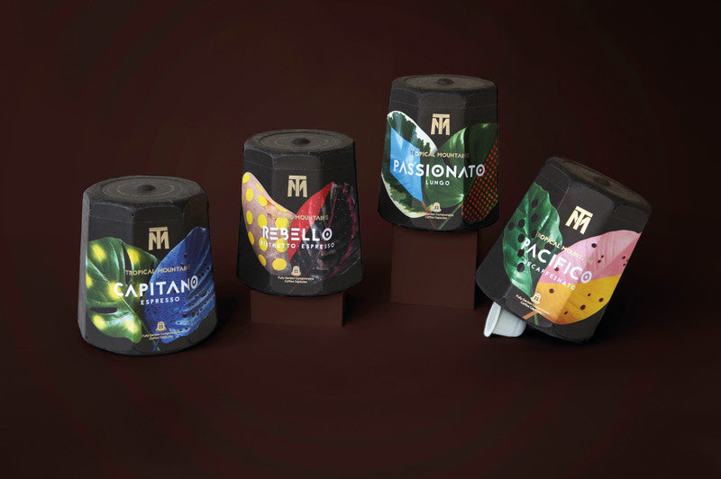 Tropical Mountains Kaffeekapseln Rebello Ristretto – für Nespresso – Bio, Fairtrade – 100 Kapseln