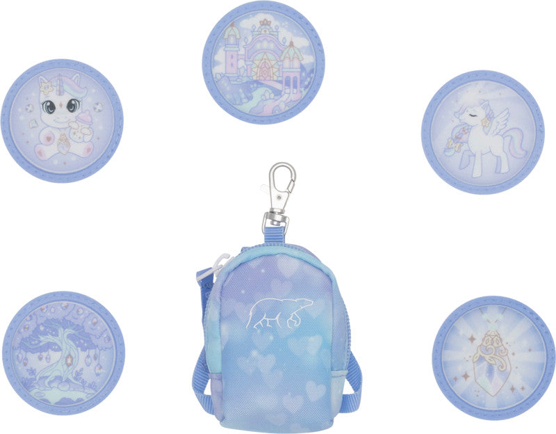 Beckmann Magic Mags Zubehörset Classic 1st – 5-teilig – Unicorn Princess Ice Blue – für Beckmann
