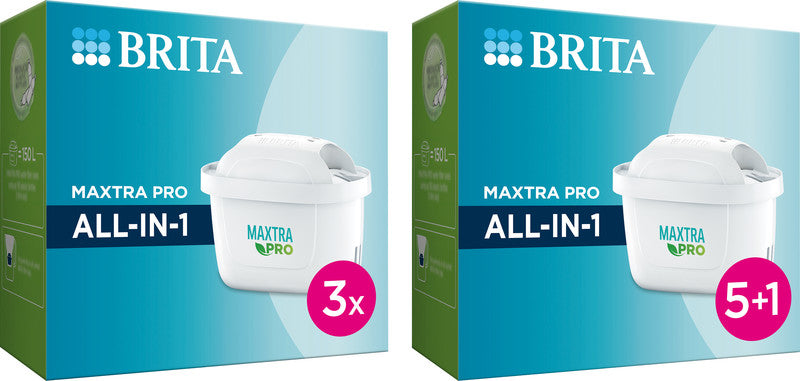 BRITA – Wasserfilter-Kartusche, Aktivkohle, für BRITA Kannen und BRITA Flow, 6 Stück