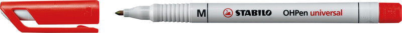 STABILO Non-Permanent Marker OHPen – mittel 1 mm – sortiert – 6er-Set – trocken abwischbar