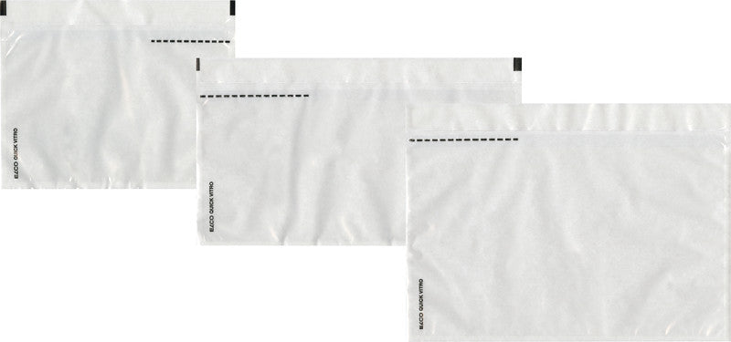 Elco Dokumententasche – C5 (162 × 229 mm), ohne Fenster, unbedruckt, transparent, selbstklebend – 250 Stück