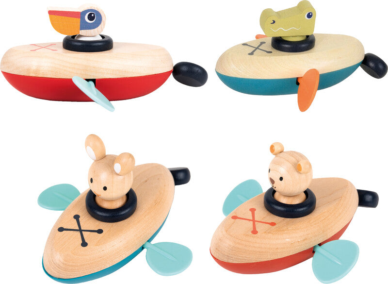 Egmont Aufzieh-Wasserspiel Bär – 13,0 × 11,0 × 7,0 cm – ab 2 Jahren – mehrfarbig