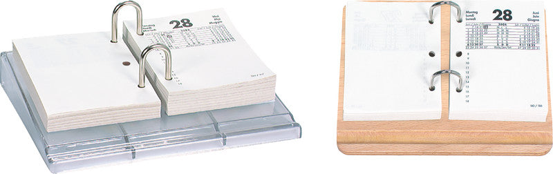 Biella Stiftschlaufe – Holz, Braun, 80 × 108 mm – für Umlegeblöcke