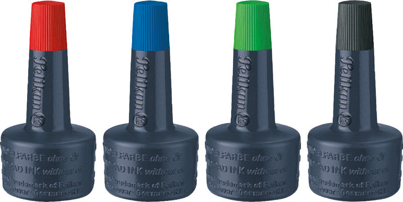 Pelikan Stempelfarbe – 28 ml, Kunststoff, ohne Öl, Schwarz