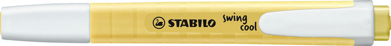 STABILO swing cool Pastel Edition Textmarker Set 6 Farben Pastell – Keilspitze, 1–4 mm