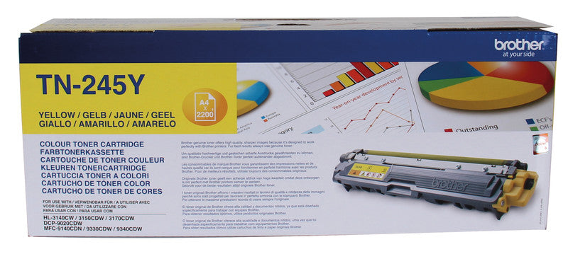 Brother Toner – gelb, 2200 Seiten