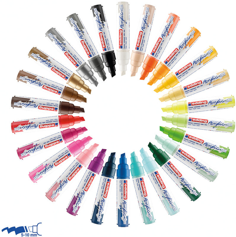 Edding Acrylmarker – Verkehrsweiss